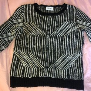 Olive + Oak Black & White sweater